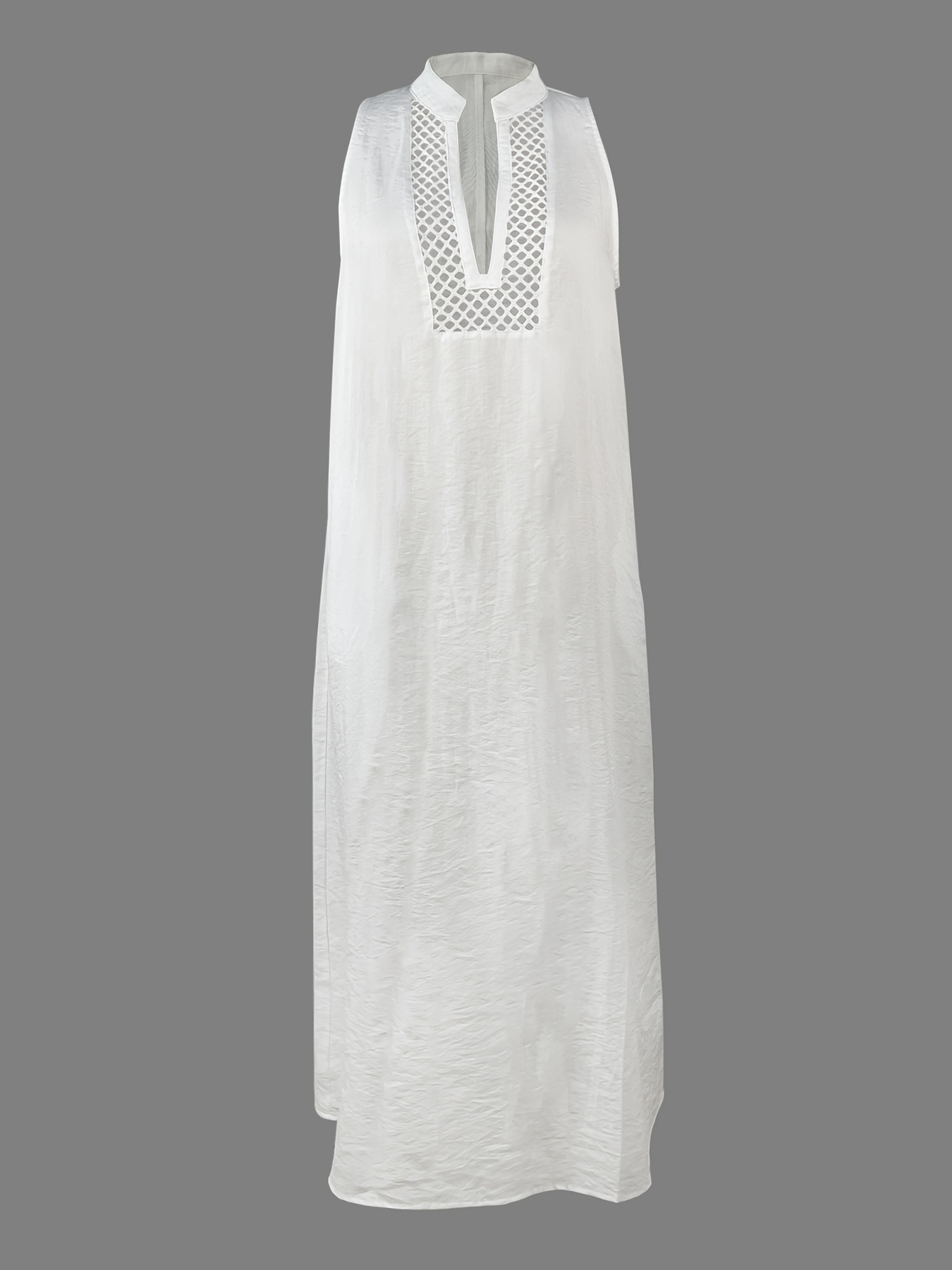 Summer Fashion Elegant Easy Bold V-Neck Sleeveless Women'S Dress