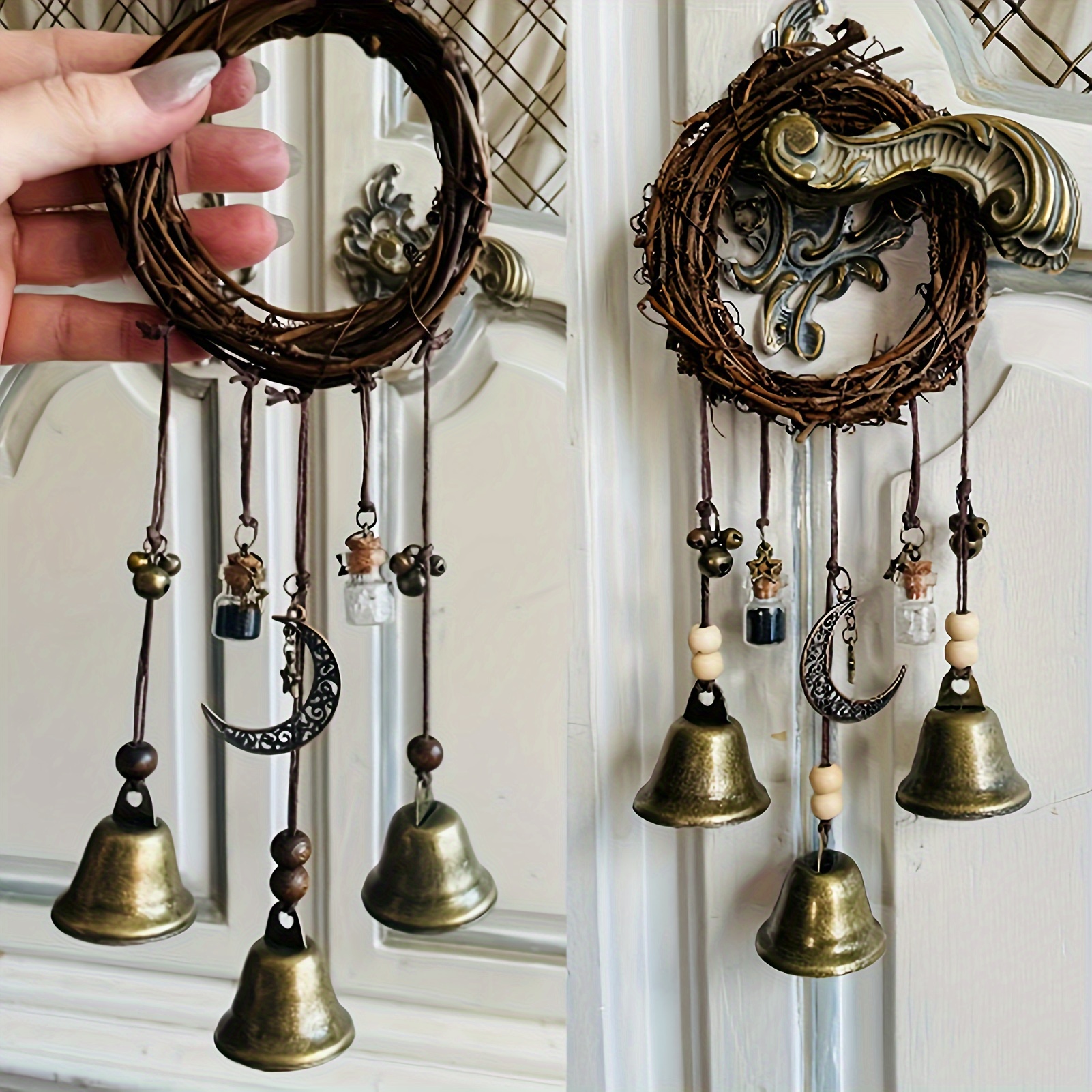 

Bell Wind Chime - Perfect For Home & Outdoor Decor, Adds A Touch Of Magic To Any Space