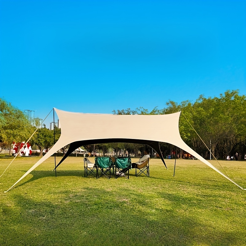 pop up tent tents Goplus Pop-up Camping Tent 2-3 Person, 360° One-Way See-Through Family Tent, Waterproof Windproof 4-Season Shelter Tent main image 0