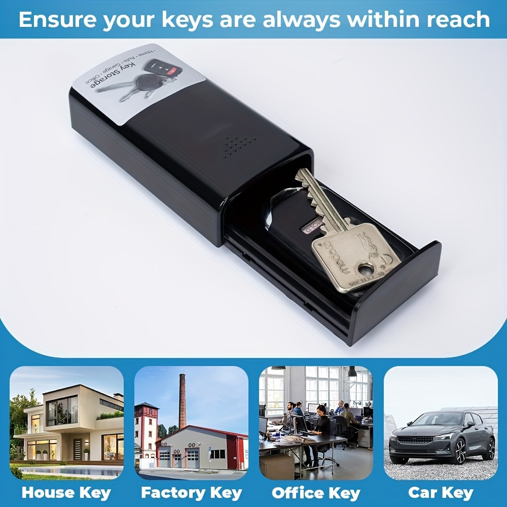 

Key Hider Compartment - Plastic Safe For Car, , , Rv - Suitable For Rentals & - For Mounting