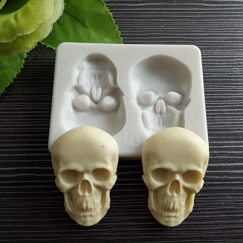 E-shop Halloween Schädel-förmige Silikonform