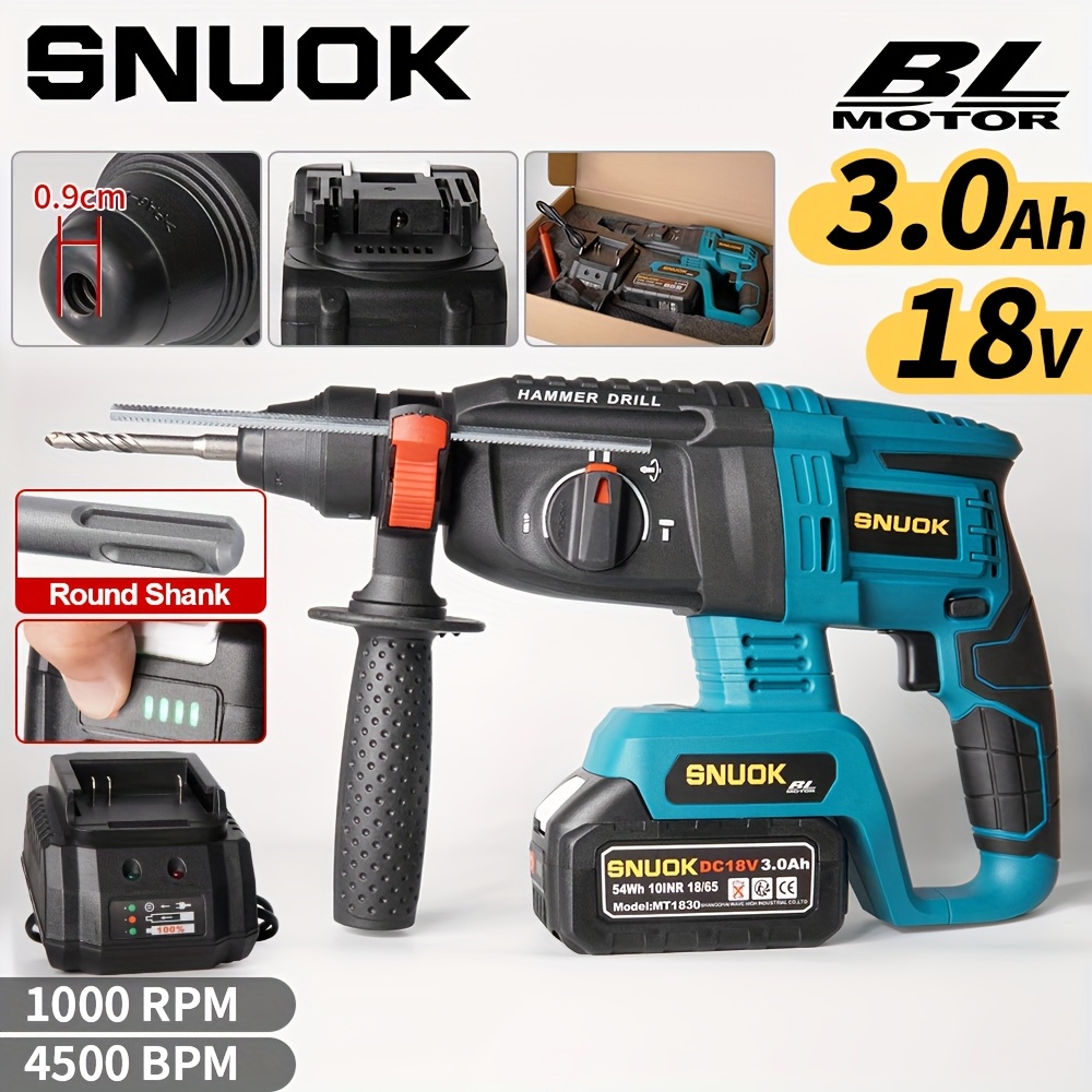 Pack AEG Perforateur burineur électrique SDSPLUS 800W 2.4 Joules
