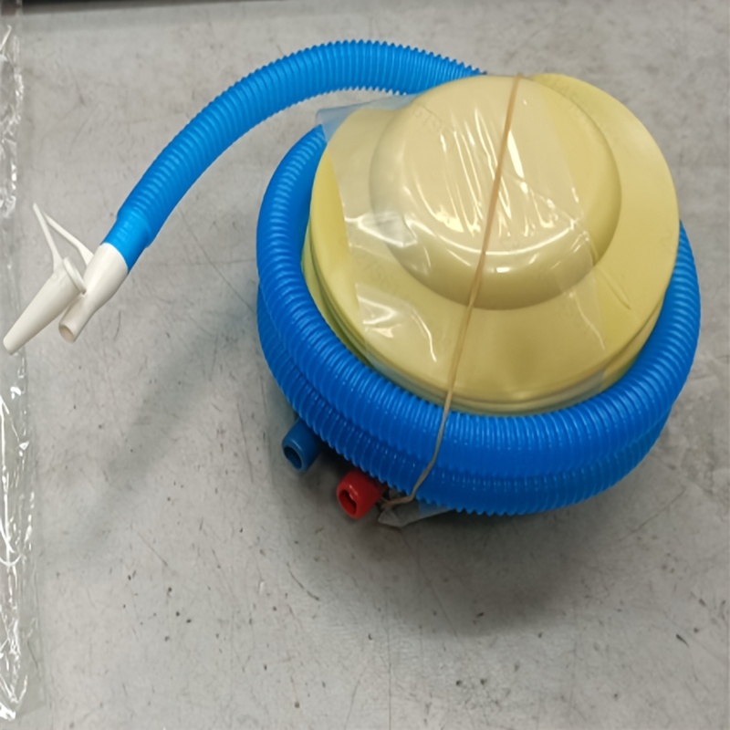 TEMU Random Color Foot Inflator For Airbed, Sofa, Balloon, Swimming Ring - Hand Pump For Birthday, Wedding, Camping, Travel - Ideal Party Gift, No