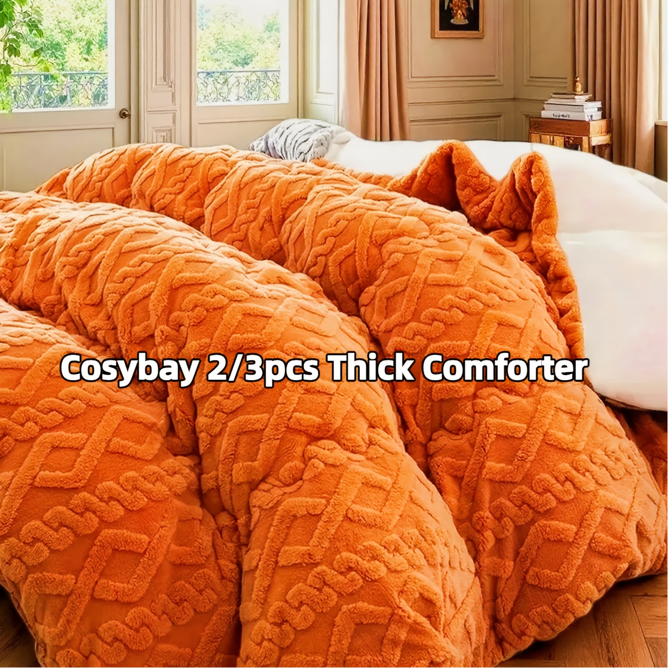 TEMU Comforter Sets Queen, Bed Comforter Sets, King Size Bed Comforter Sets, Comforter Sets King, Queen Size Comforter Set, 2pcs/3pcs Autumn Winter