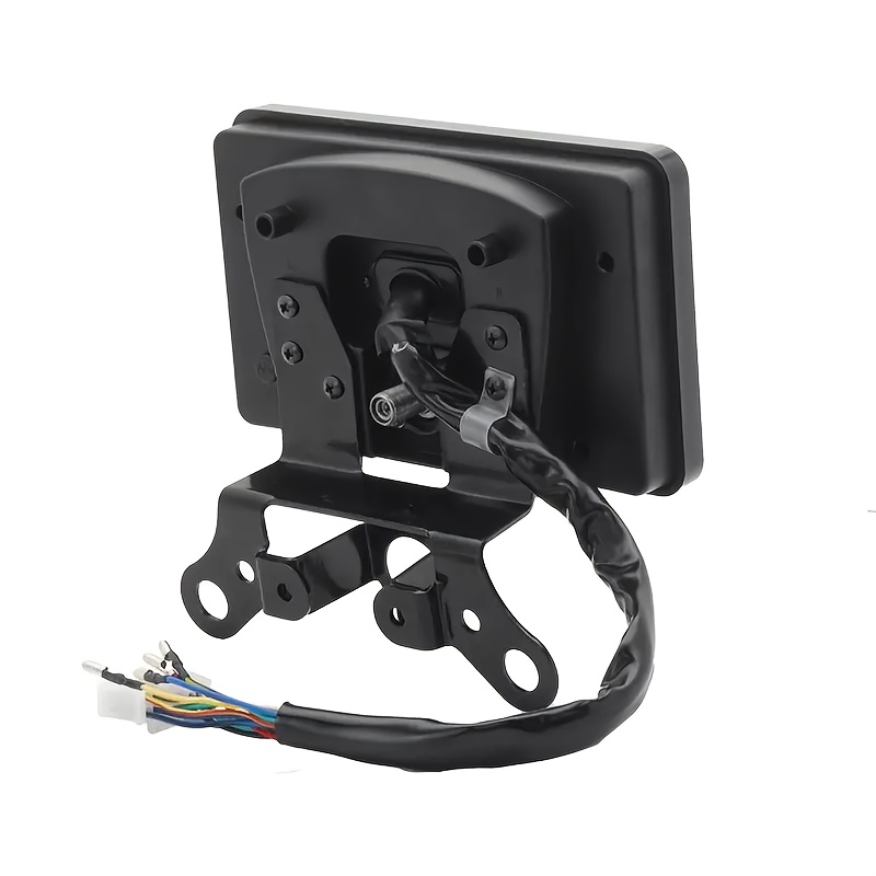 Motorcycle Multi-functional Digital Instrument Panel, Designed with Keyhole. Motorcycle Speedometer Instrument Panel, Tachometer, Odometer, Universal Parts for Upgrading Motorcycle Dashboards, for GL150 GL-150 YBR125 CG125, ITALIKA EX125 FORZA125