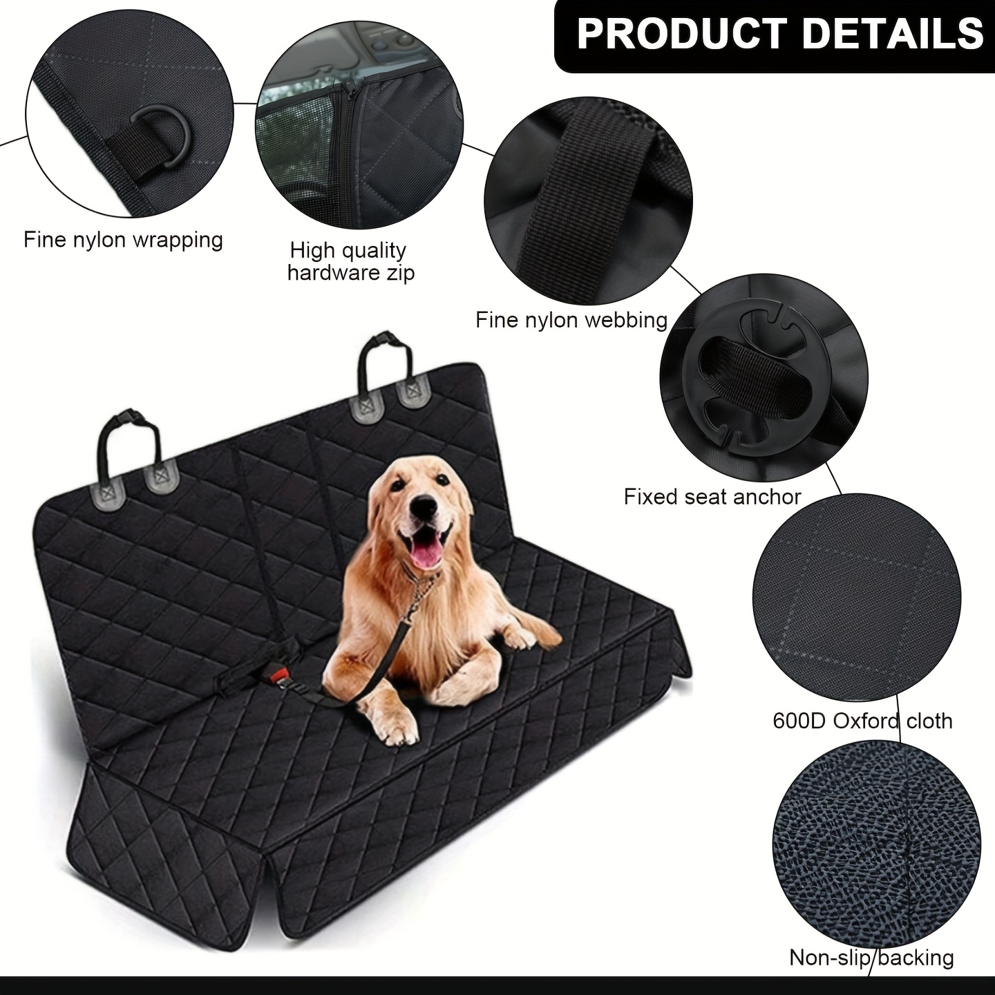 car pet mat dogs universal car seat cover sedans trucks suvs