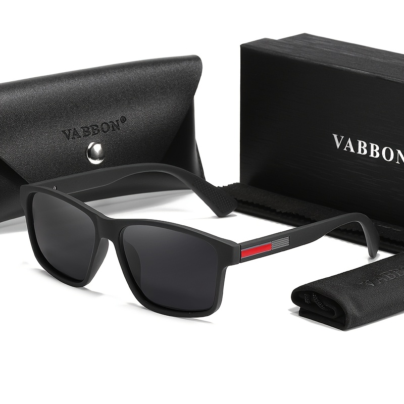 

Vabbon Vintage Polarized Glasses For Men, Full Rim , Polaroid Lens, Ideal For Hiking & Daily , Includes Case & Cloth, Valentine's, Christmas, - 895 Model