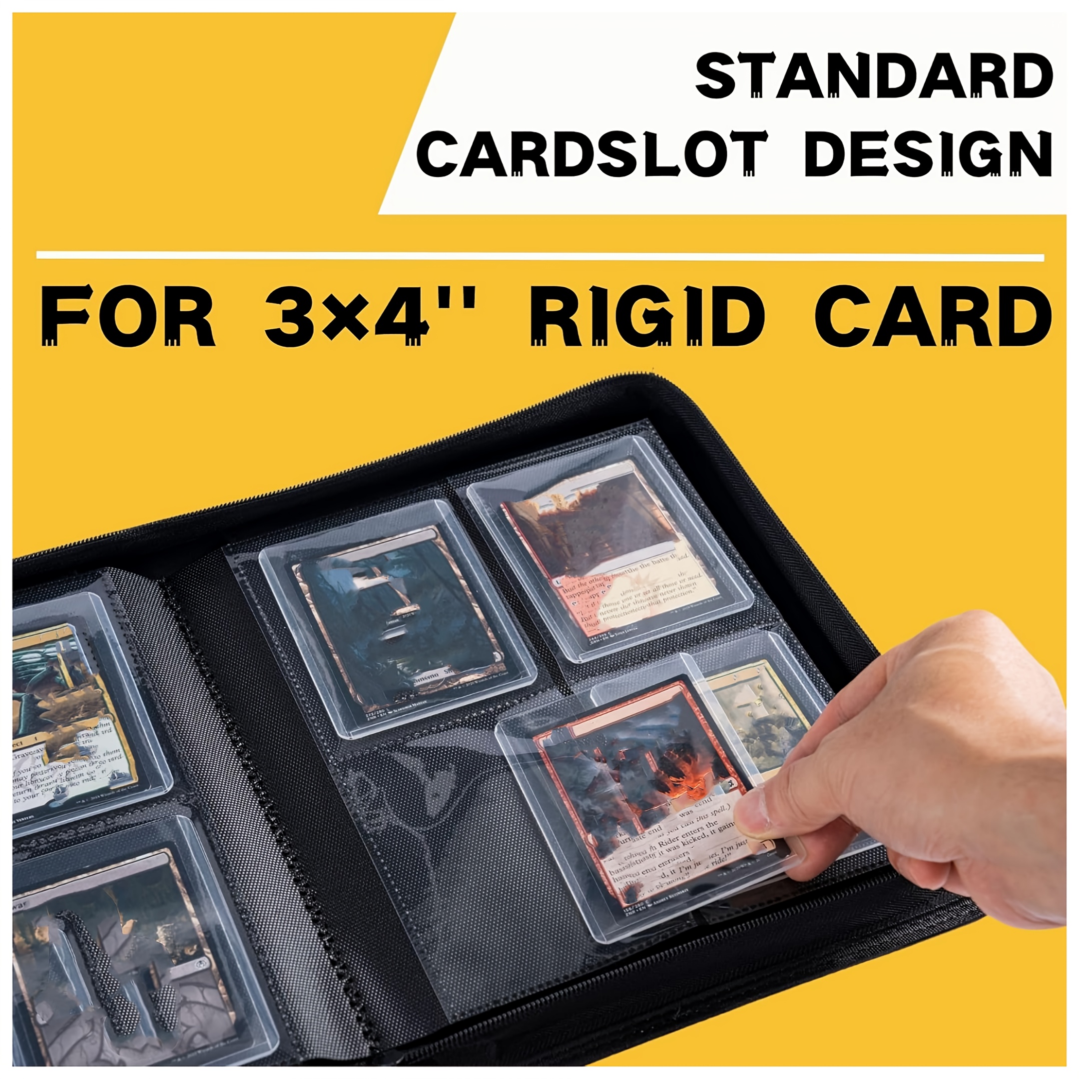 binder with card sleeves 9-Pocket Trading Card Binder for Pokemon Cards – Forzarocket®