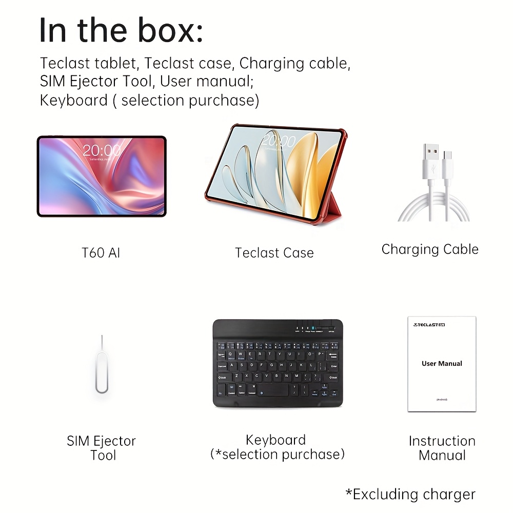 teclast t60 ai tablet pc pad 16gb ( extension) 128gb - Temu teclast t60 ai tablet pc pad 16gb ( extension) 128gb - Temu