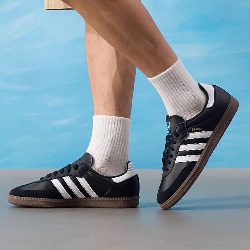 Adidas Originals Samba OG Sneakers for Men & Women - Authentic OG Version with Iconic -Stripe, Lightweight Durable Skate Shoes, - Wear, Sole & Upper (Lacing Closure) - Casual Sports Shoes B75807