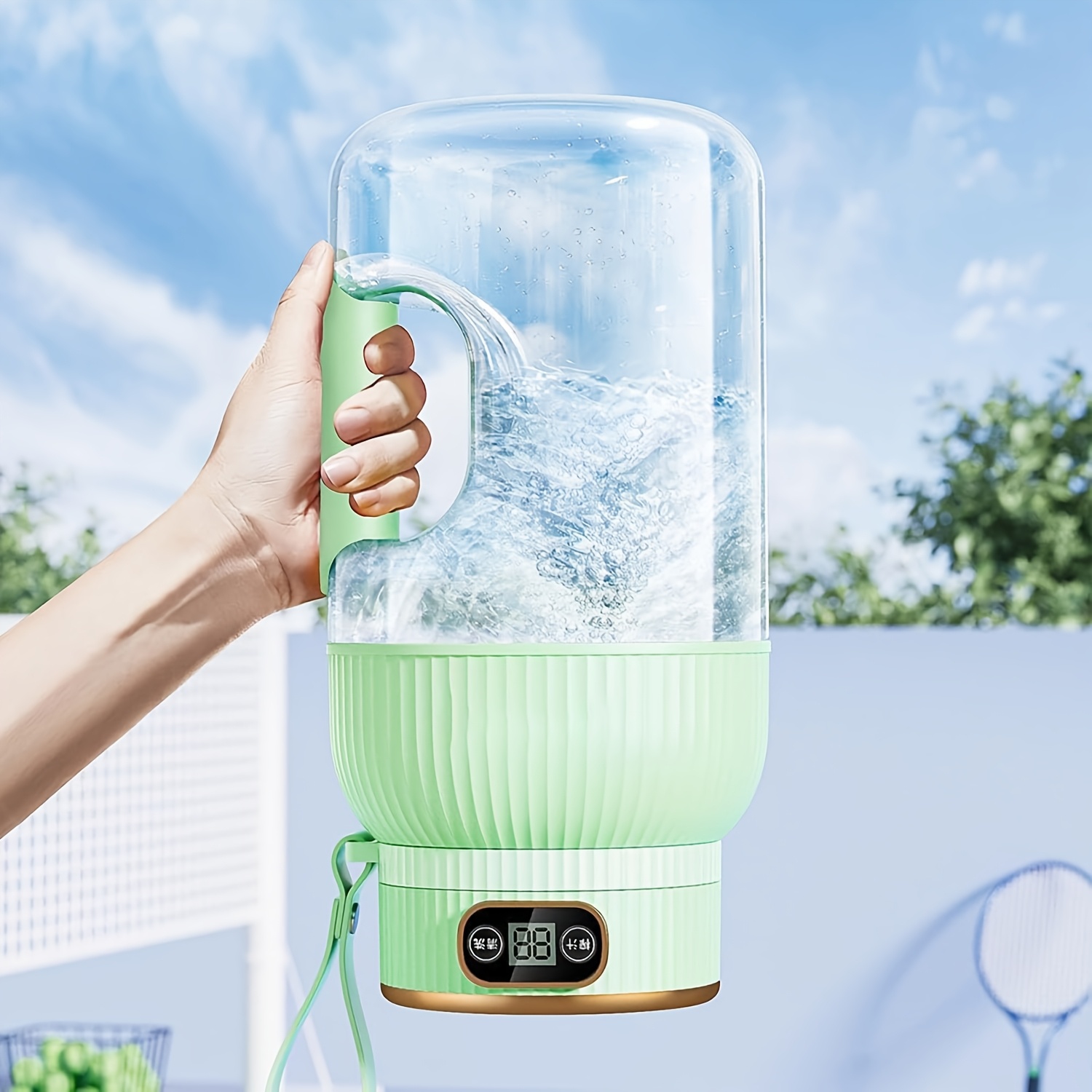 Portable Juicer/10 Blades/Suitable for Vegetables, Fruits, And Smoothies/Multifunctional Blender/Rechargeable/Ideal for Sports, Travel, And Outdoor Use