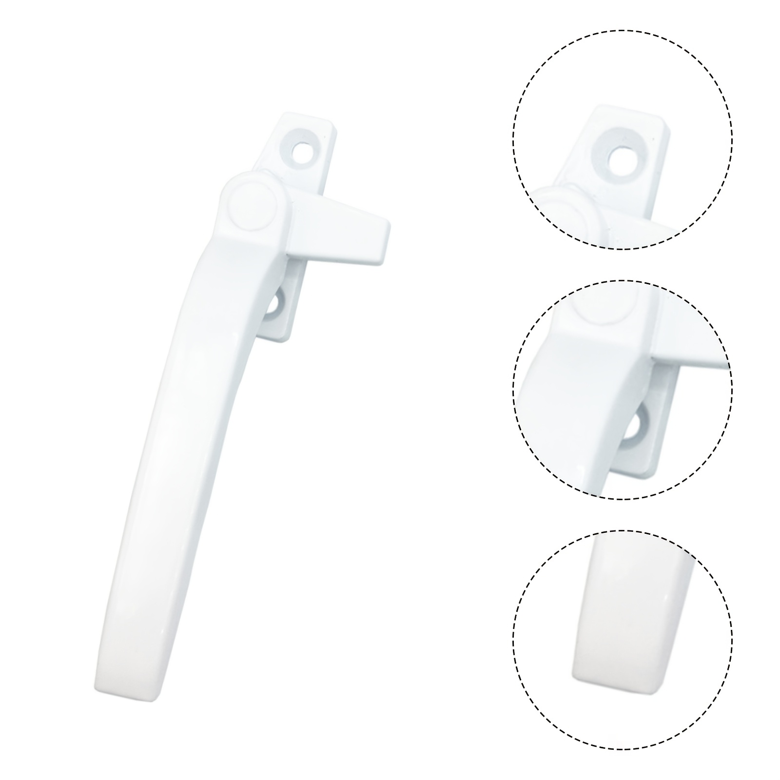 WHYHKJ Classic Left-Handed Thickened Aluminum Alloy Door & Window WHYHKJ Classic Left-Handed Thickened Aluminum Alloy Door & Window