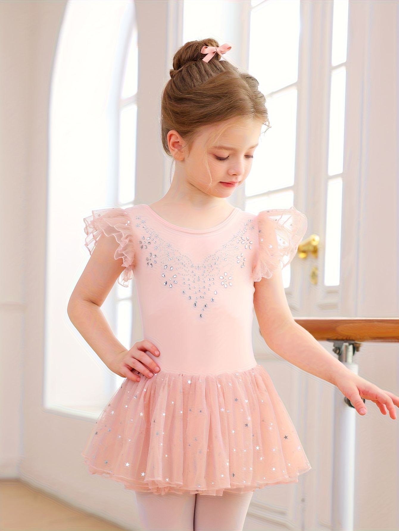 blue dress for baby girl Shelby Ballerina Dress – ForeverKidz main image 1