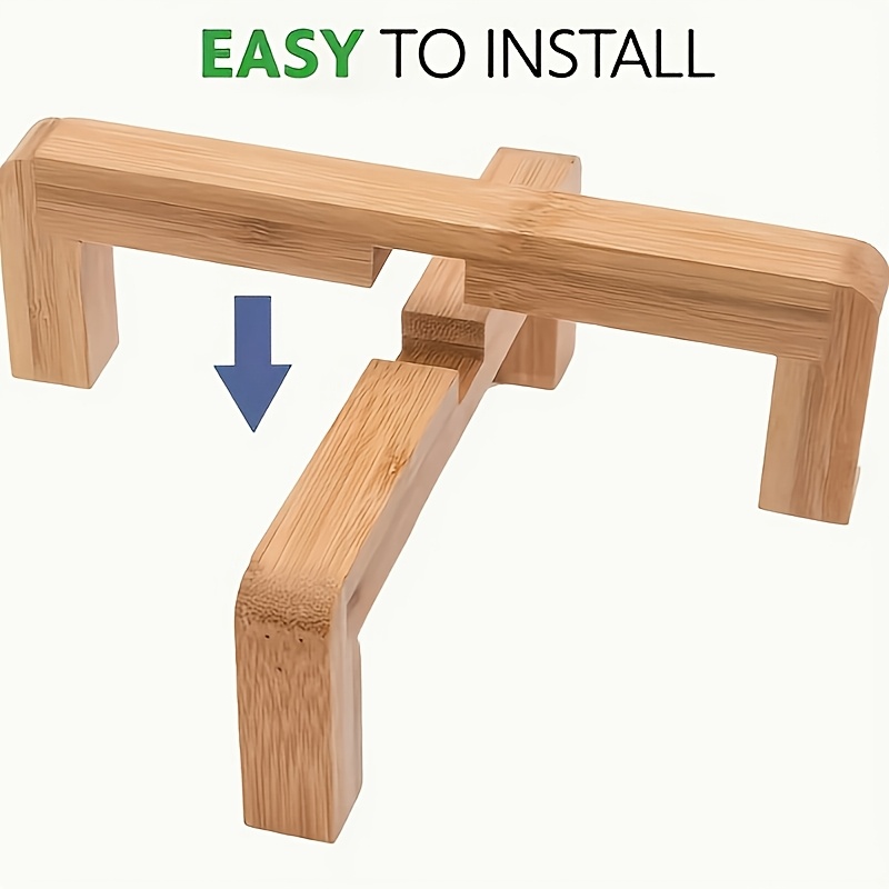 Image of Square Plant Stand - Resistant Wood Sturdy Indoor/outdoor Multi-tier Small Square Shelf For Succulents, Cactus, Flower Pots - Indoor Garden Display For Home, Balcony
