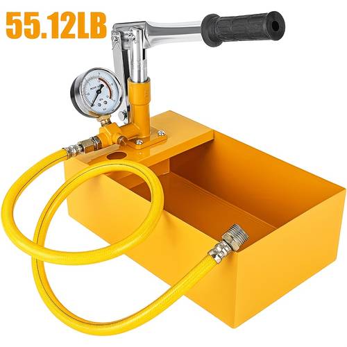 item picture 2 5mpa manual hydraulic pressure test pump water pressure tester with g1 2 hose 55 12lb hand operated testing pump