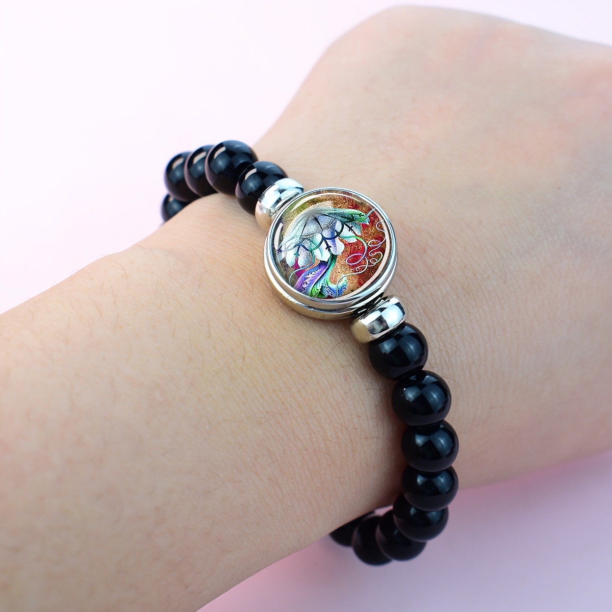 Angelic Figure Bracelet for Spiritual Moments, Unique Design