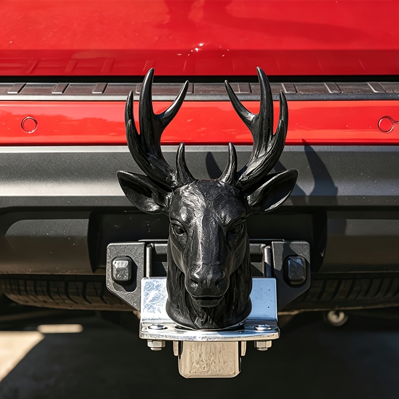 TEMU Giant Head Trailer Hitch Ball Cover, 50mm Universal Rugged Tow Ball Protector Cap, -catching Trailer Decor Accessories For Pickup Truck Suv Rv