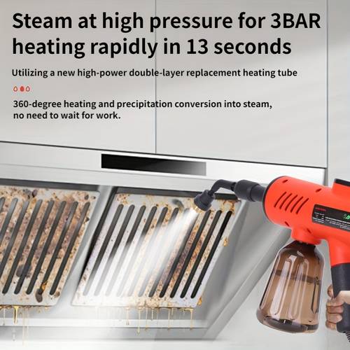 handheld high pressure washer high temperature steam cleaner small cleaning machine quick heating convenient home user outdoor courtyard equipment cleaning machine steam carpet cleaning