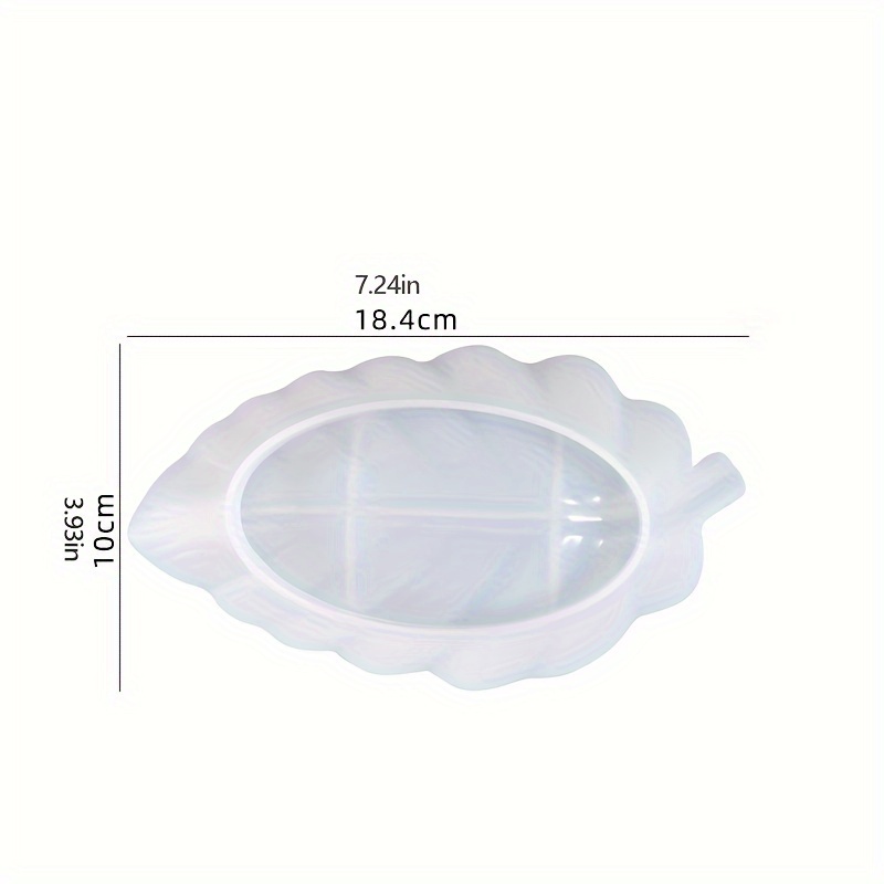 Silicone Mold For Leaf Storage Trays, A Casting Mold For Making Leaf-shaped Trays For Storing With Plaster And Epoxy Resin, Perfect For Home Decor