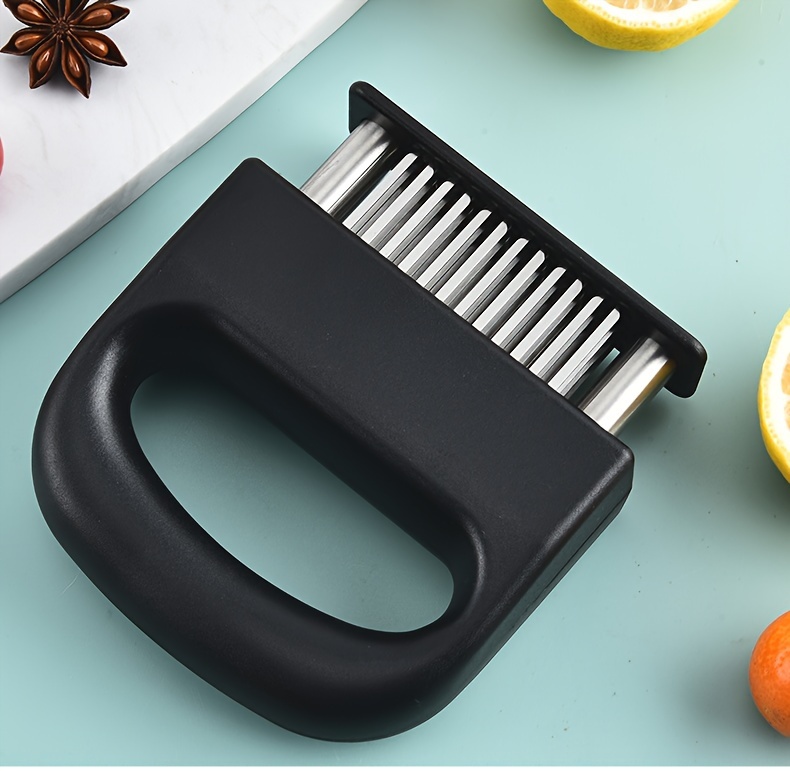 popular   stainless steel meat tenderizer with 48 needles   steak chicken more essential kitchen gadget breaking tendon small tool details 5