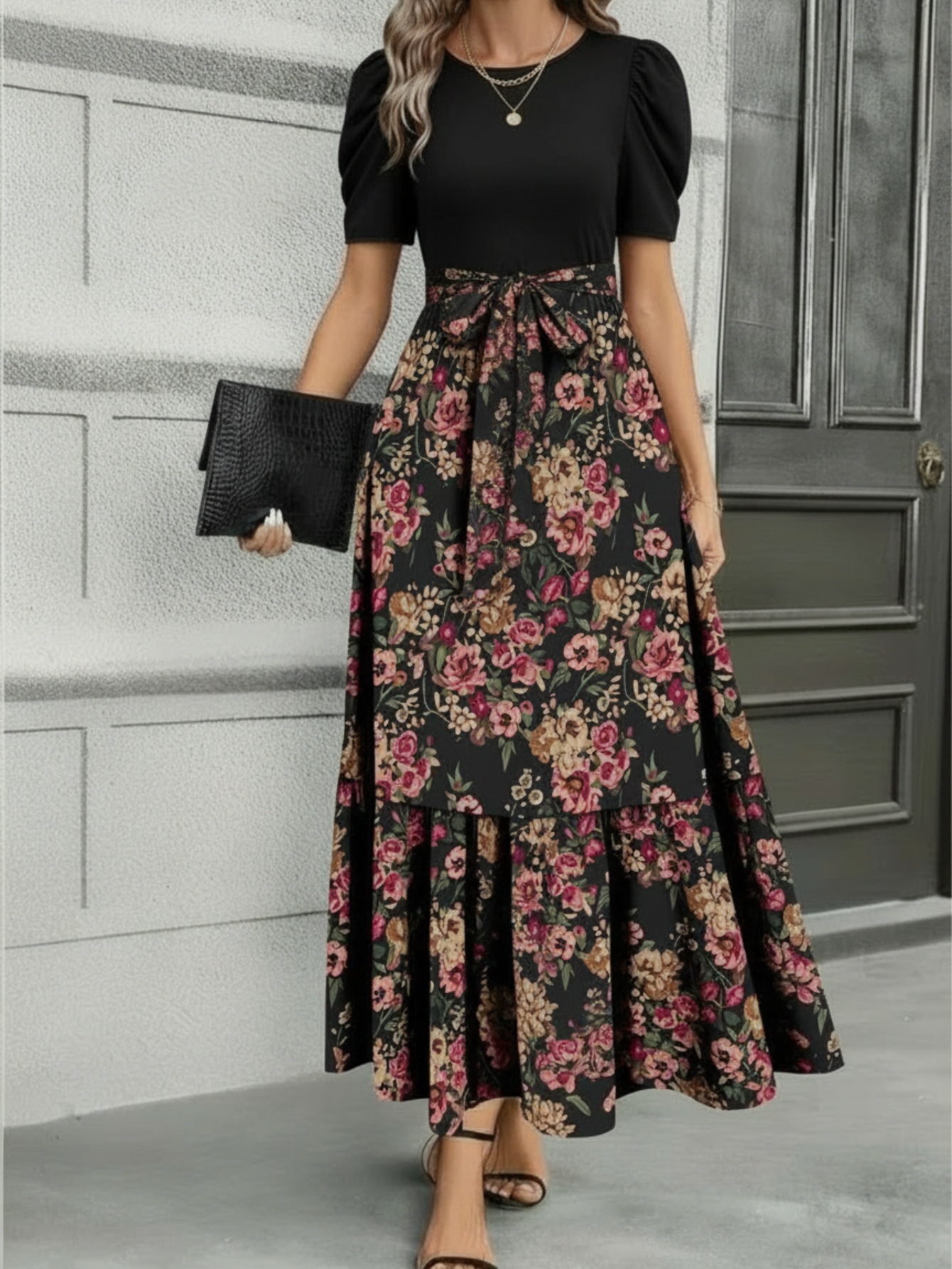 long dresses for work sold on Temu United States