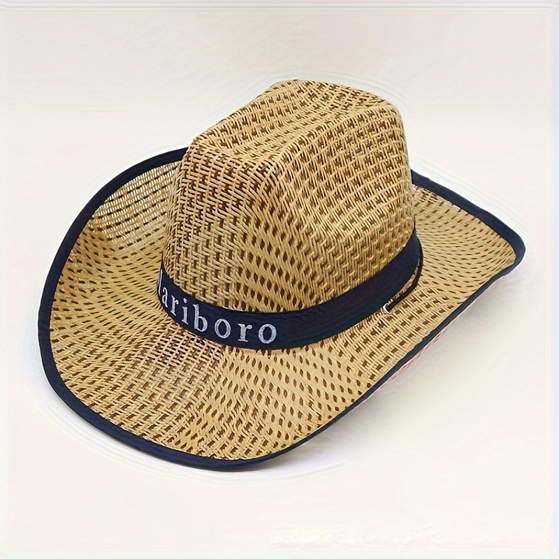 Men / Women's Summer Woven Straw Cowboy Hat