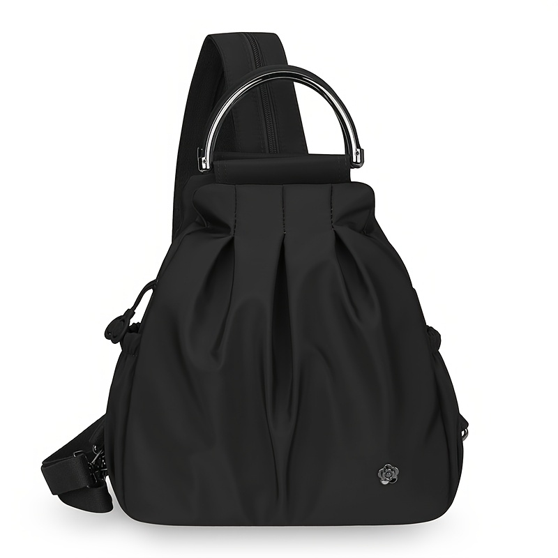 Image of Cross-border Women's Multifunctional Casual Hand Backpack 2026 New Versatile Single Shoulder Crossbody Travel With Multiple Compartments, And For. Suitable For Camping, In 5 Colors. Unisex
