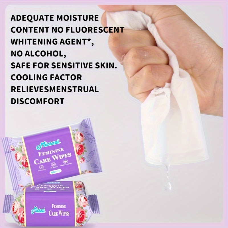 Women's Wet Wipes - 160, 320, 480pcs | Adult Daily & Menstrual Care, Long Lasting Freshness