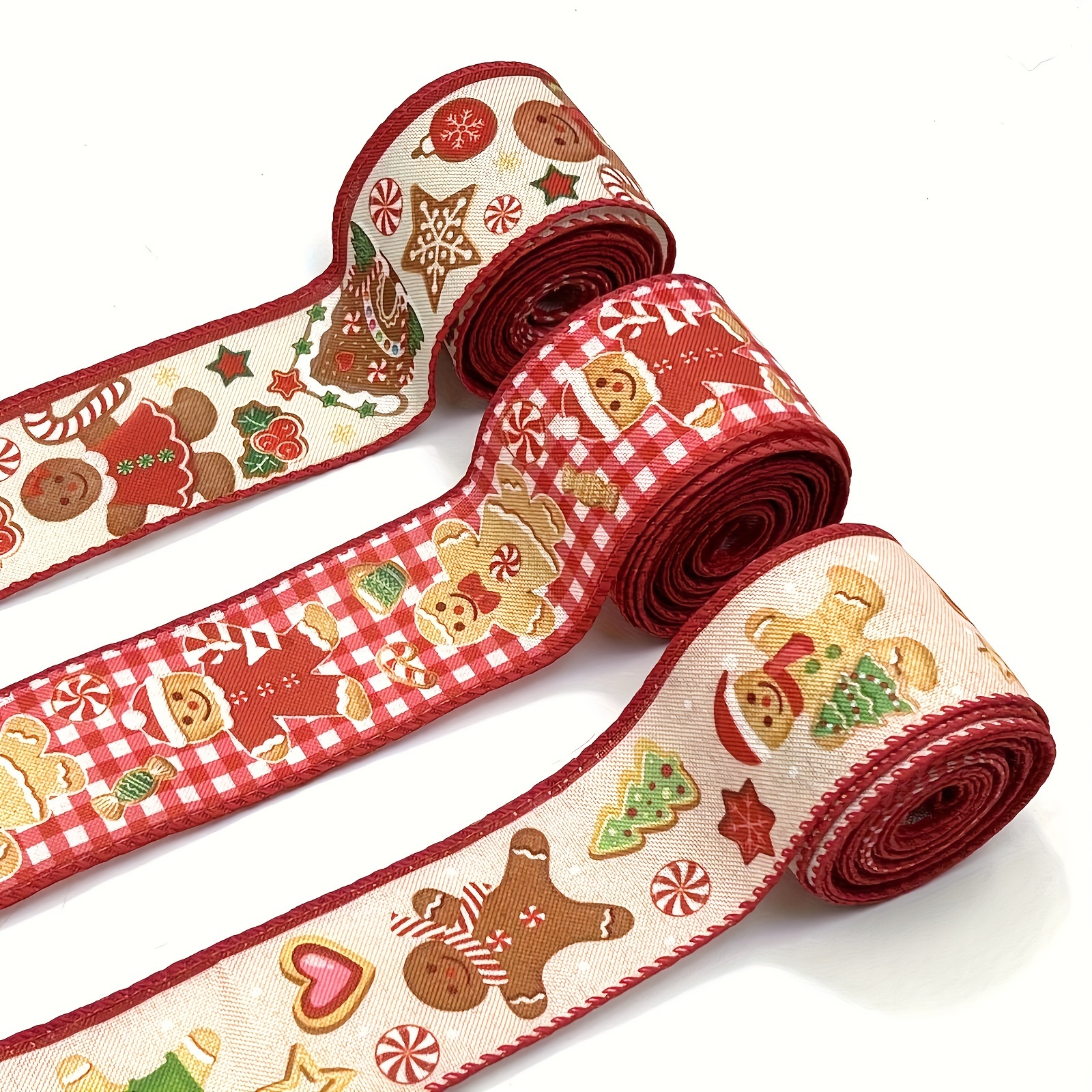 

1 Pcs 5 Christmas- Polyester - Burlap- & Wrapping , , , & For Diy Projects, Weddings, & Decor