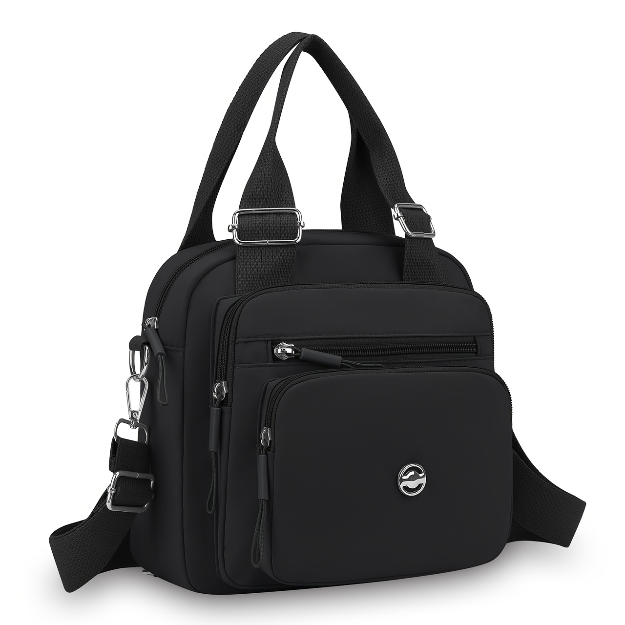 TEMU Women' Shoulder Bag, Small Handbag, Convertible Backpack, Adjustable Strap, Multifunctional Use, Handheld Design, Easy Design Mom Bag, Suitable