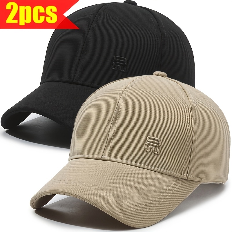 TEMU 's Autumn And Winter Fashionable Baseball Caps, Lightweight And Breathable, Duckbill , Outdoor Casual Duckbill , Suitable For Hiking, Sports,