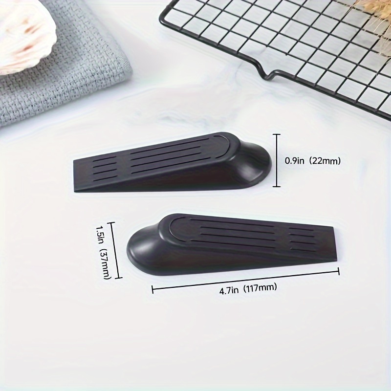 

Home And Office - Rubber Door Stops, Floor And Seam Friendly, Non-slip