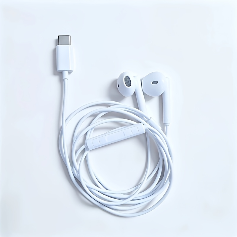 TEMU Auriculares de con cable, tipo C, para juegos y escuchar digital