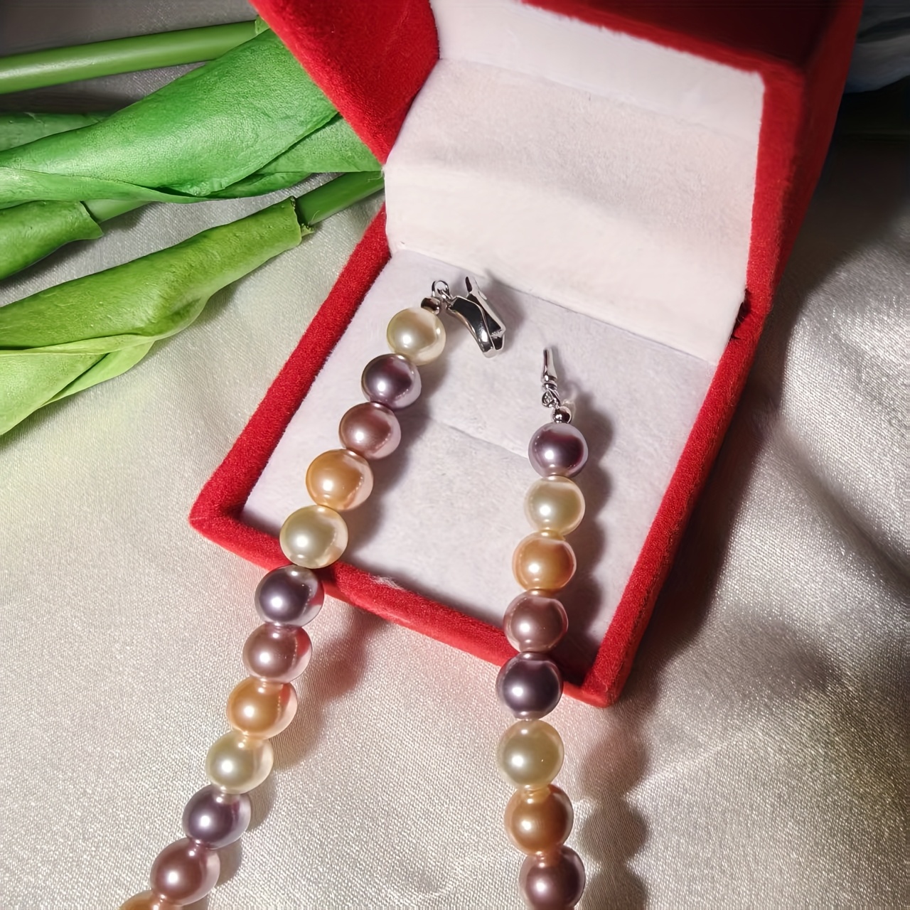 Bohemian Style 8mm Freshwater Pearls Necklace