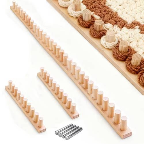 46 chunky blanket loom loom for diy throw blankets adjustable size hand knitting yarn chunky no needles required beginner friendly yarn craft