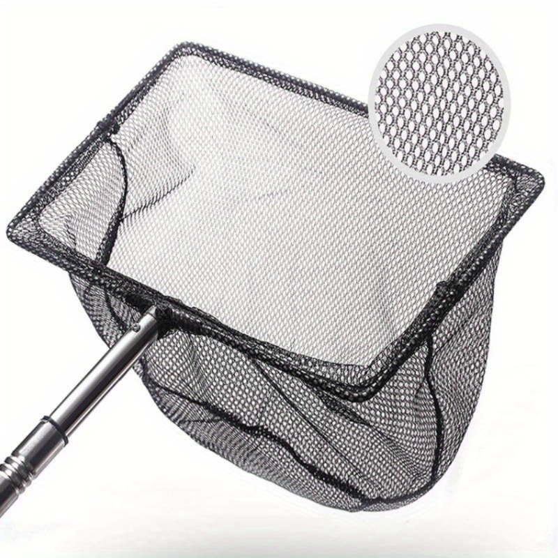 1pc stainless steel telescopic fish net safe nylon mesh - Temu Oman
