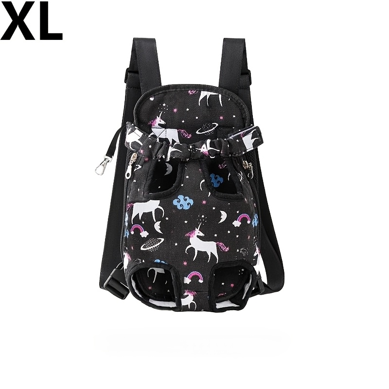 TEMU 1pc Four-legged With Chest Strap, Portable Foldable Travel Transport Bag For Dogs And Cats. Suitable For Small To Medium-sized Dogs, Cats,