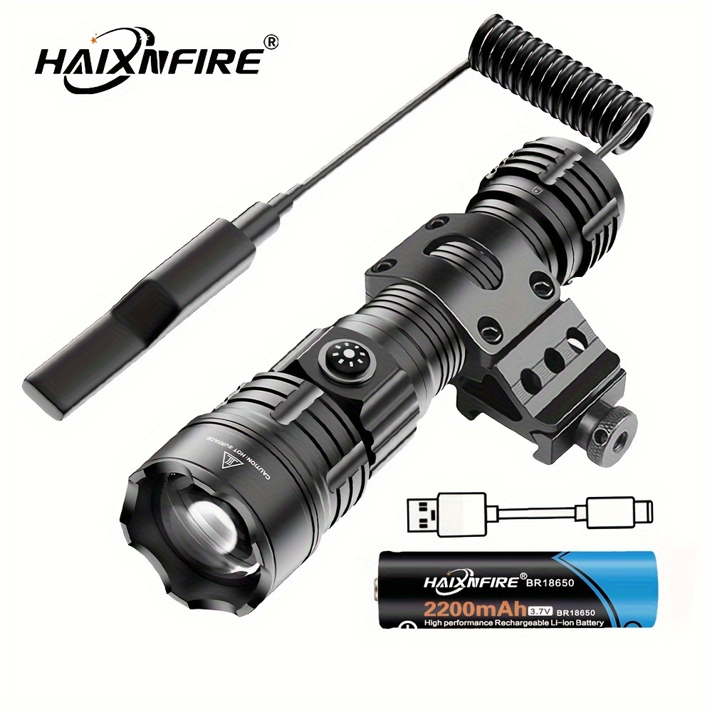 Dy3039 Night Fishing Light High Brightness Led Torch Zoomable