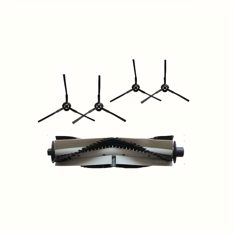 Replacement Parts For A9s A9 A7 A80 Plus A10s A80 Max Silverycrest Robot Vacuum Cleaner, Accessories Kit Includes 1pc Main Brush + 4pcs Side Brush