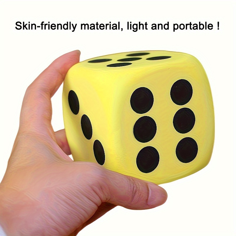 

Foam Six- Dice - For & , For Birthdays, Christmas & Halloween