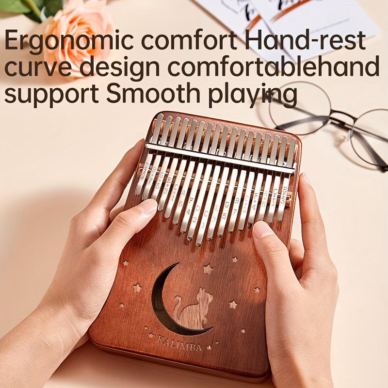 17 tone thumb piano kalimba for beginners a perfect birthday gift for a trendy musical instrument Product details 1