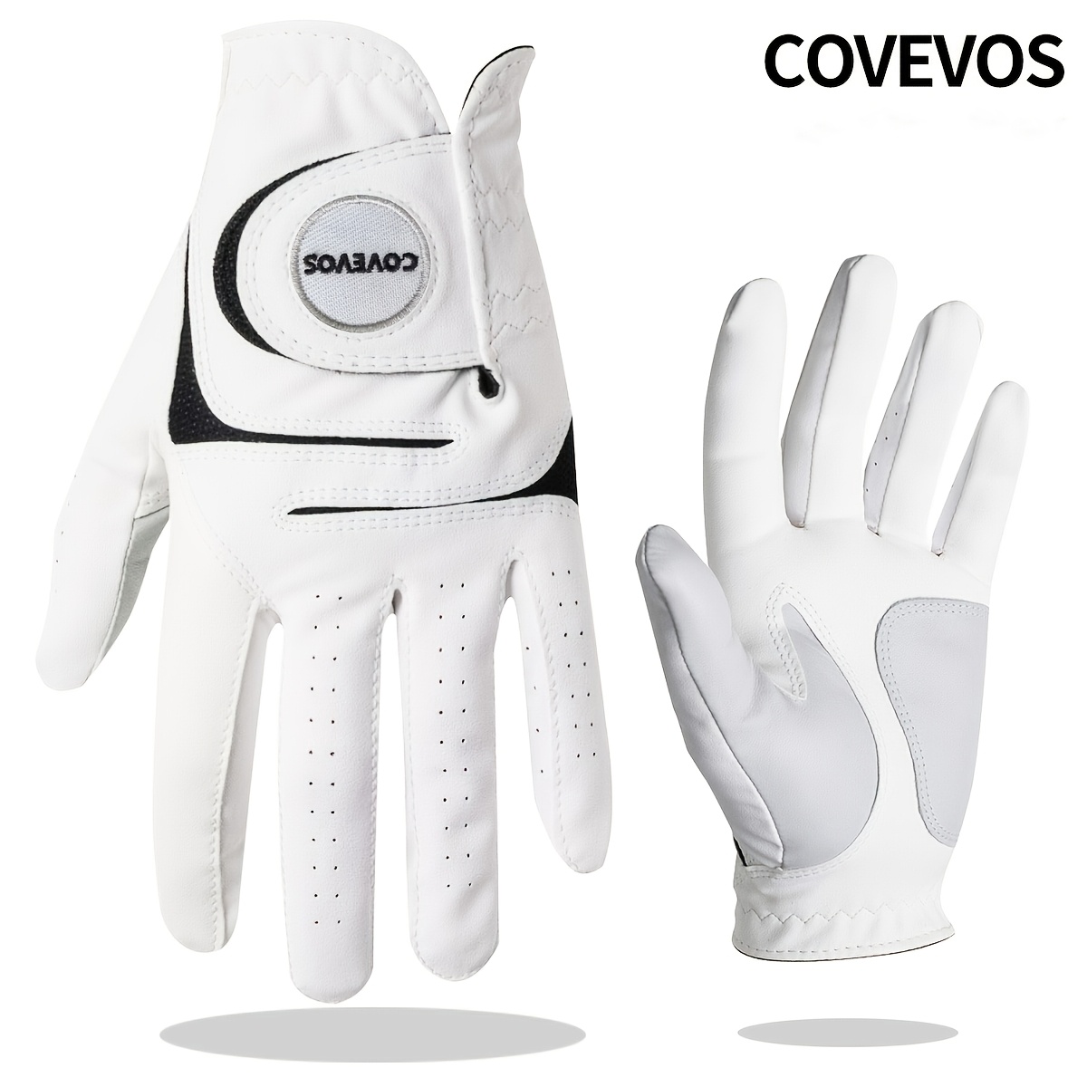 TEMU 1pc High Quality Pu Dust-proof And Moisture-resistant Wear-resistant Soft, Non-slip, , Premium Golf Glove
