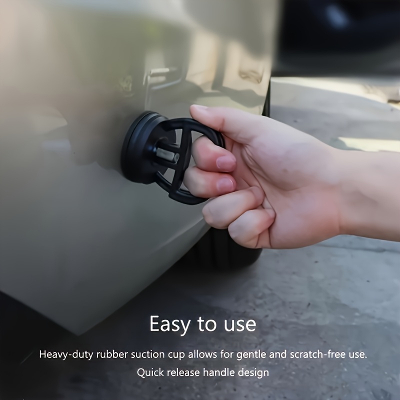 1pc Powerful Mini Car Door Panel Suction Cup Repair Tool - Easy Groove Removal, Insulated Material, No Electricity Needed for Vehicle Body Trim & Dent Fixing