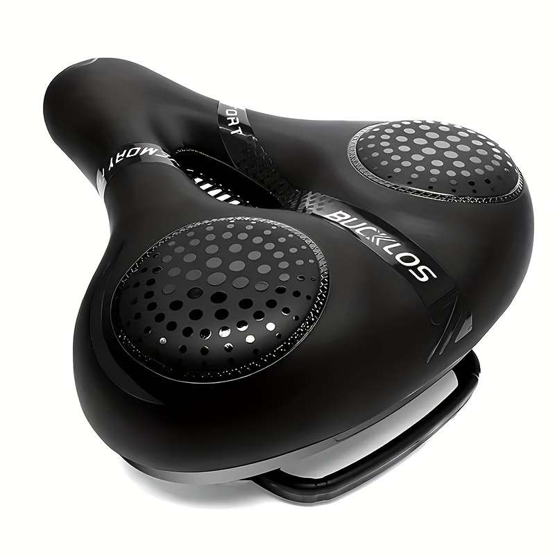 Selle de vélo C50 Extra Large Confort Extra Large avec Coussin en Mousse à Mémoire de