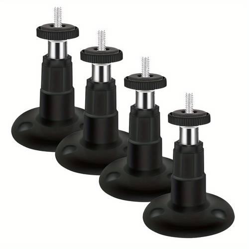 set of 4 brackets that adjusted suitable for cam pan and cctv cameras designed for indoor and outdoor use
