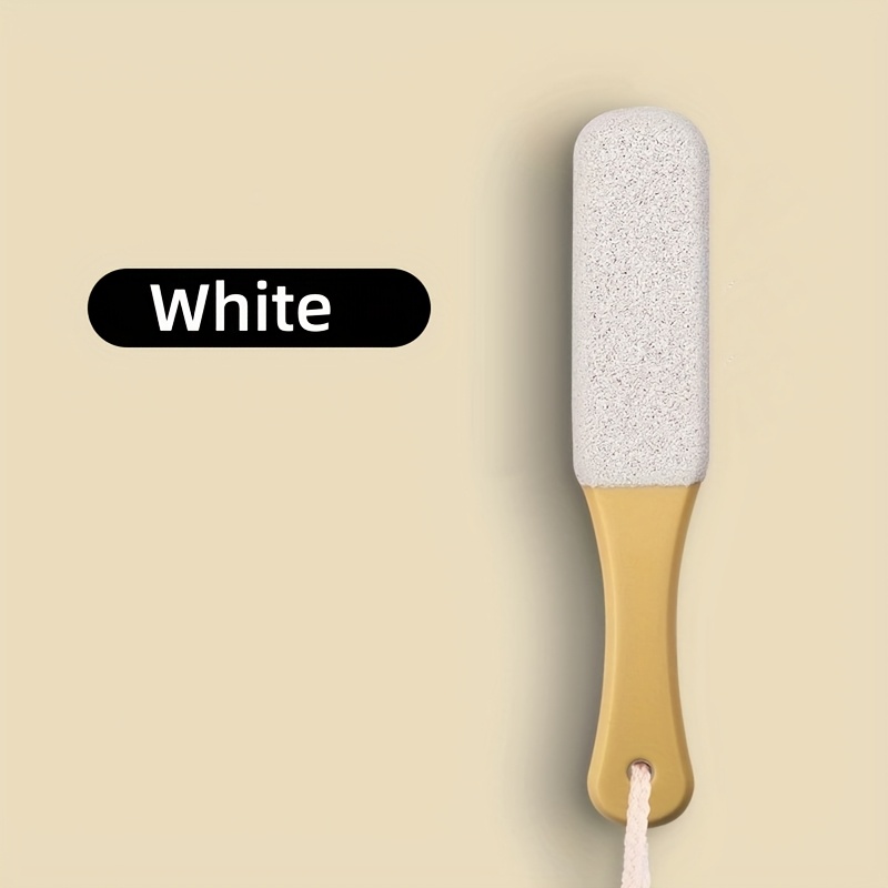 Pumice Stone Foot File - Skin, Natural Scrubber For Soft, Smooth Feet & Eliminating, Featuring A 360° Polished Tip For Exfoliating Dead Skin