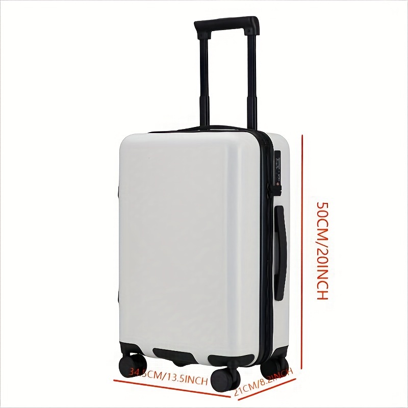 Customized Trolley Case Spinner Wheels Wet Dry Temu