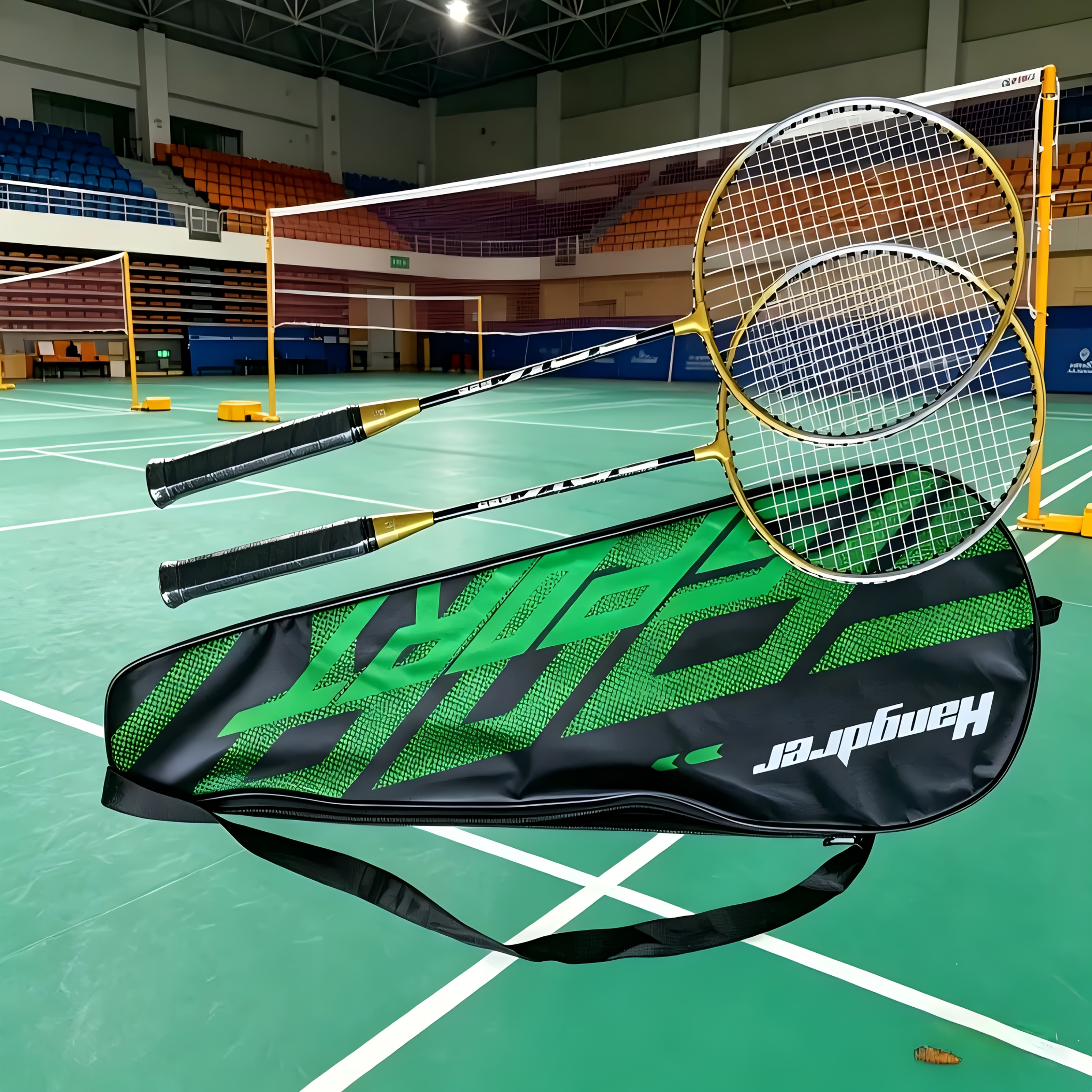 E-shop Badmintonschläger 2er-Pack – Trainings- Freizeitschläger für Badminton