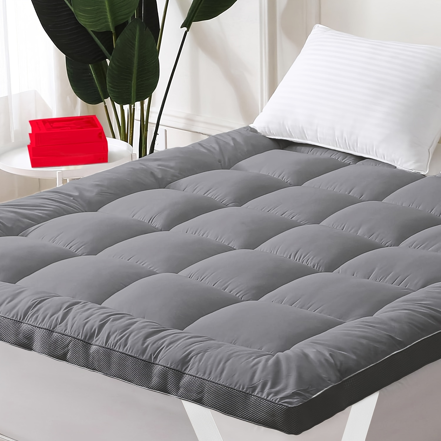  Air Mattress Cover Full Mattress Pad, Thick Quilted