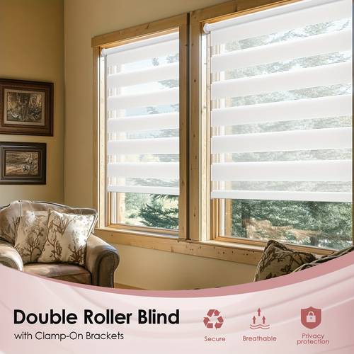 no drilling required no tools needed zebra shades no power needed decoration suitable for home office kitchen bedroom and